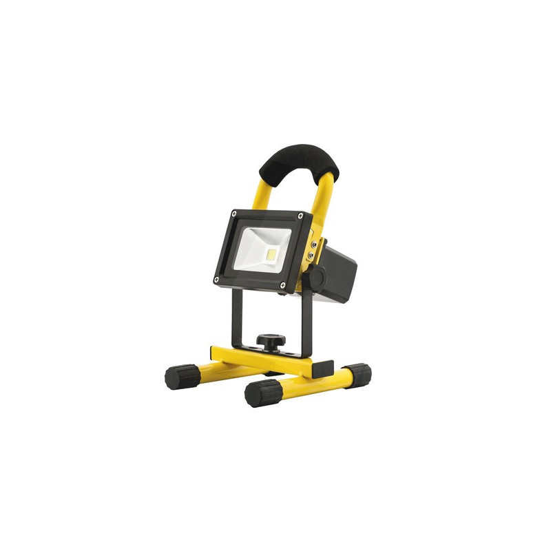 Projecteur AVIDE Portatif LED 20W Rechargeable 12/220V - 1000Lm  4000K - IP65 - 907109