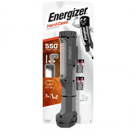 Torche Energizer Hardcase Work Light - aimant - 350lm - 4xAA incl - 639825