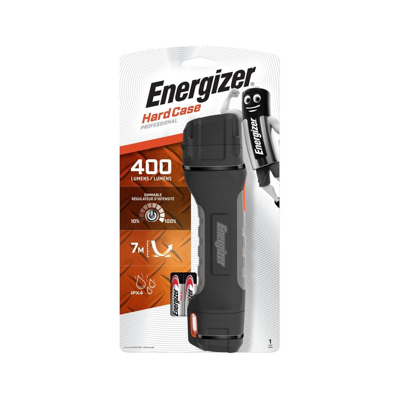Torche Energizer Hardcase Pro 1 Led - 4xAA incl. - 630060 - 628744 - 638532