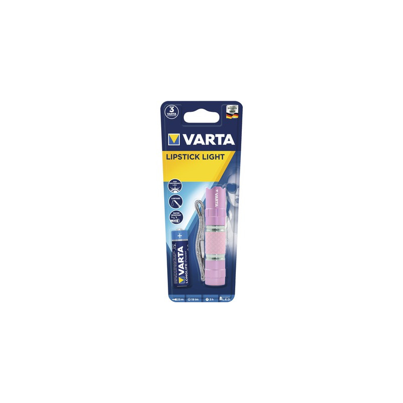 Torche Varta Easyline Lipstick Led light 1xAA incluses 16617 101 421