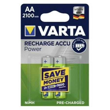 HR6 - Accu Varta AA 2100mAh READY 2 USE- blister de 2 - 56706 101 402