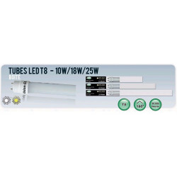 Tube LED 1200mm - T8 - 18W...