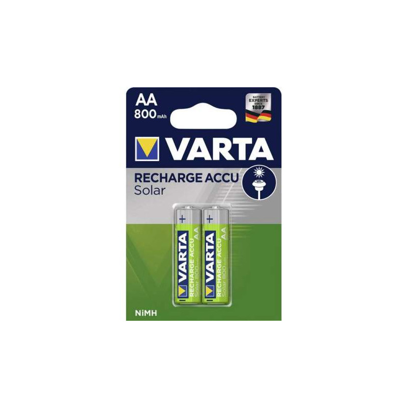 HR6 - Accu Varta AA 800mAh Solar READY 2 USE - blister de 2 - 56736 101 402