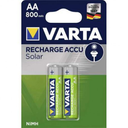 HR6 - Accu Varta AA 800mAh Solar READY 2 USE - blister de 2 - 56736 101 402