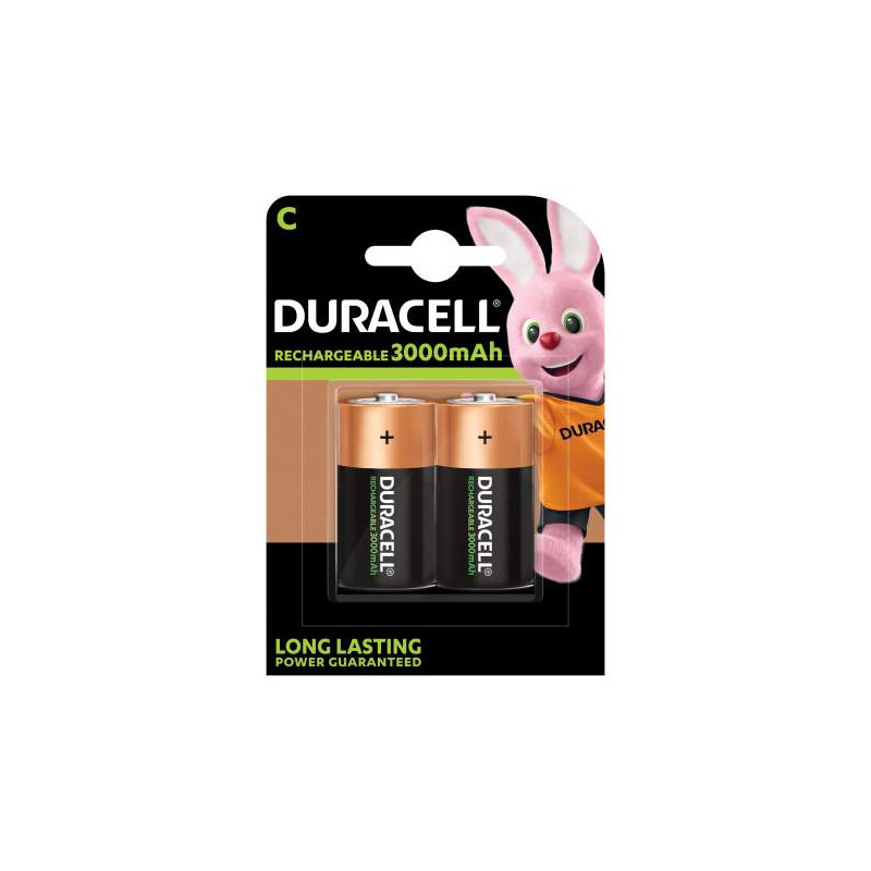 HR14 - Accu Duracell  Ni-Mh - Standard 2200mAh - Blister de 2