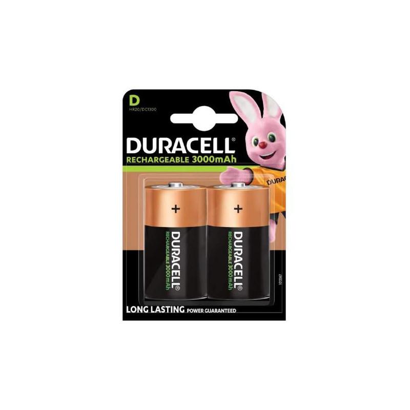 HR20 - Accu Duracell  Ni-Mh - Standard 2200mAh - Blister de 2