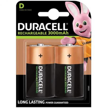 HR20 - Accu Duracell  Ni-Mh - Standard 2200mAh - Blister de 2