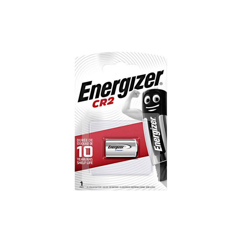 Pile Lithium Photo CR2 - 3V - Energizer Blister de 1