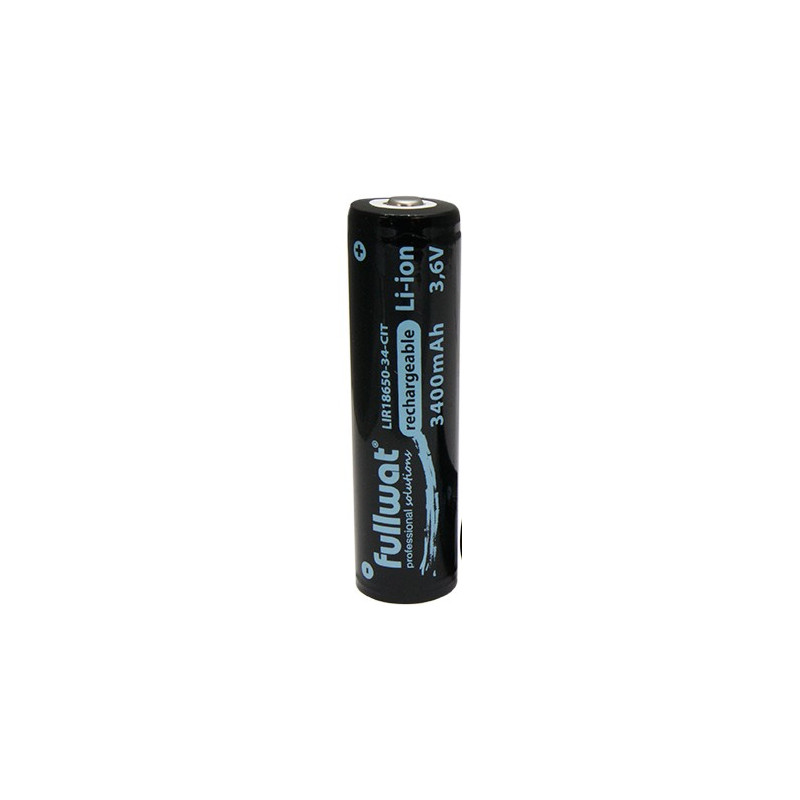 Accu Lithium Ion avec protection 18650 3.7V 3400 mah  68x18mm