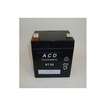 Batterie plomb 12V 5.4Ah  (L90xl70xH101) - ST50