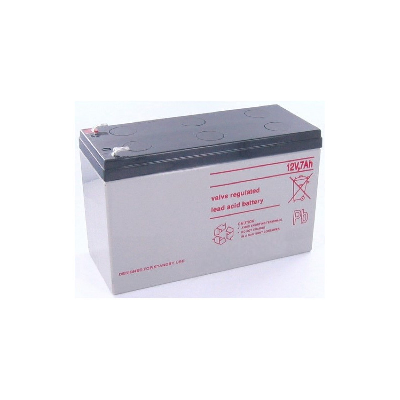 Batterie Plomb 12V 7.2Ah (151L*65l*94h) - STD8