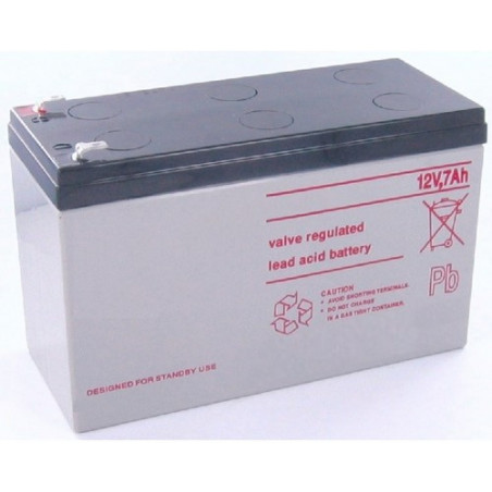 Batterie Plomb 12V 7.2Ah (151L*65l*94h) - STD8