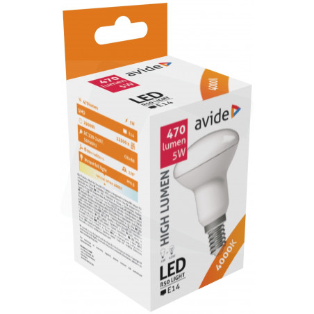 Ampoule AVIDE LED Spot R50 E14 6W 4000k - 286548 Ampoule AVIDE LED Spot R50 E14 6W 4000k - 286548