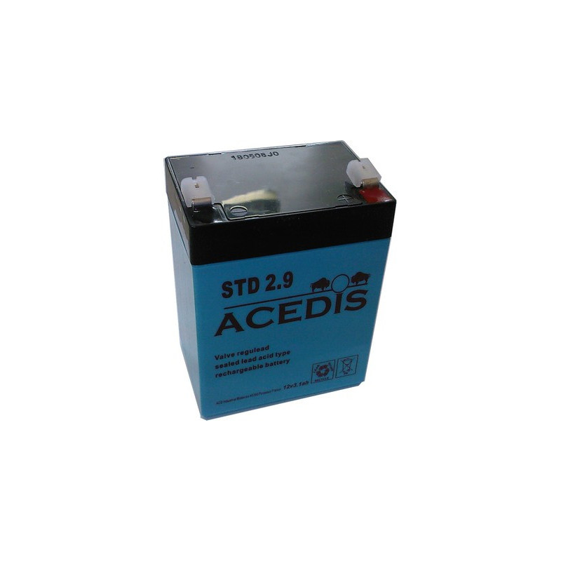 batterie Plomb 12V 2.9Ah (79L*55l*99h) - STD2.9