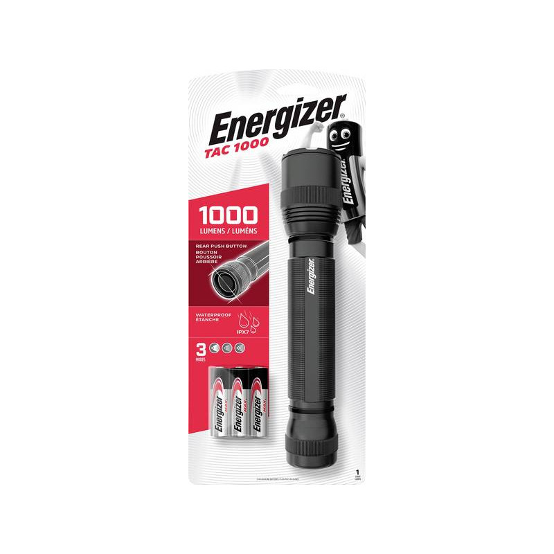 Torche Energizer Tactical 6xAA inclu - 1000Lm - LTENER430288