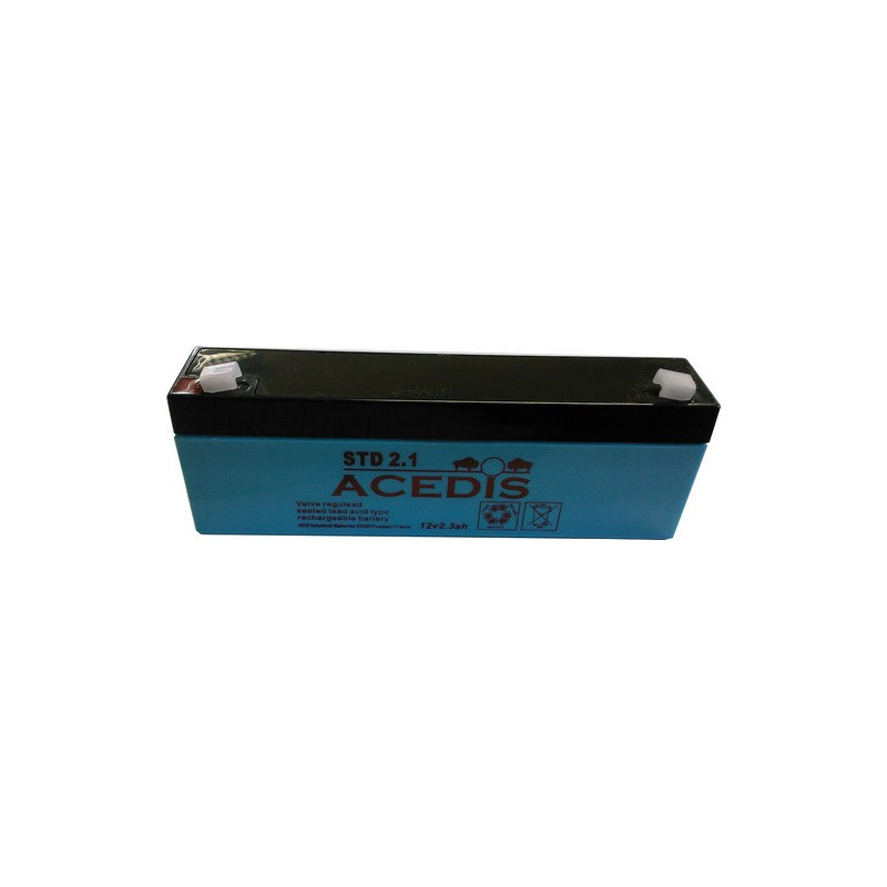 Batterie Plomb 12V 2.1Ah (178L*35l*66h) - STD2.1