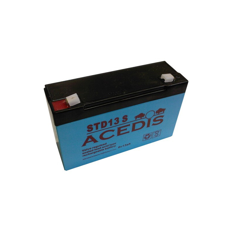Batterie plomb 6V 13Ah - STD13S