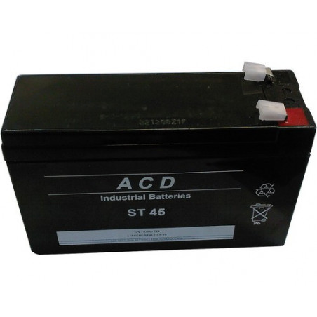 Batterie Plomb 12V 5Ah (151L*52l*94h) - ST45