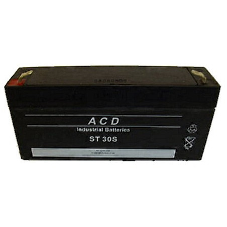 Batterie Plomb 6V 3.5Ah (134L*34l*60h) - ST30S