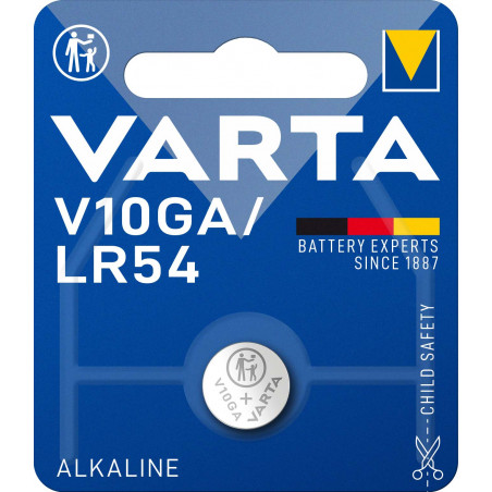 Pile electronique VARTA LR54 (V10GA) - 4274 101 401 blister de 1