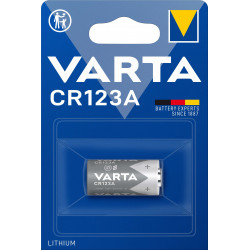 CR123A - Pile photo Varta...