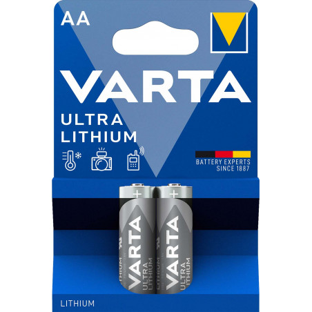 Pile Lithium Professional LR3 AAA Varta 1.5V - blister de 2 - 6103 302 402