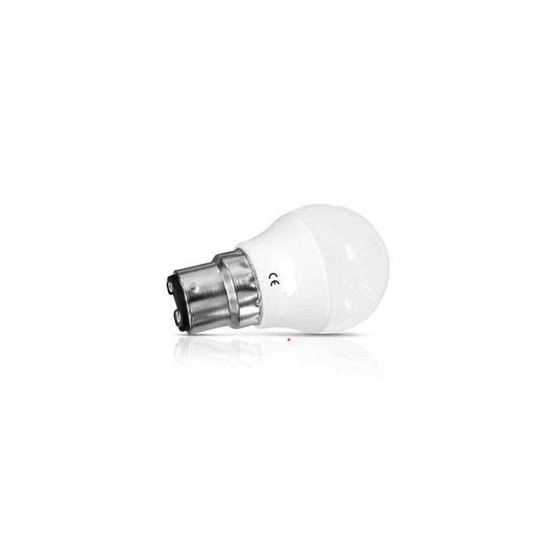 Ampoule LED B22 G45 Depolie - 6W - 4000K -  510Lm  Blister 1 - Vision EL - 74863
