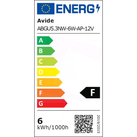 LED - GU5.3 - 6W - 4000K - 480Lm - non dimmable - ALAB930145