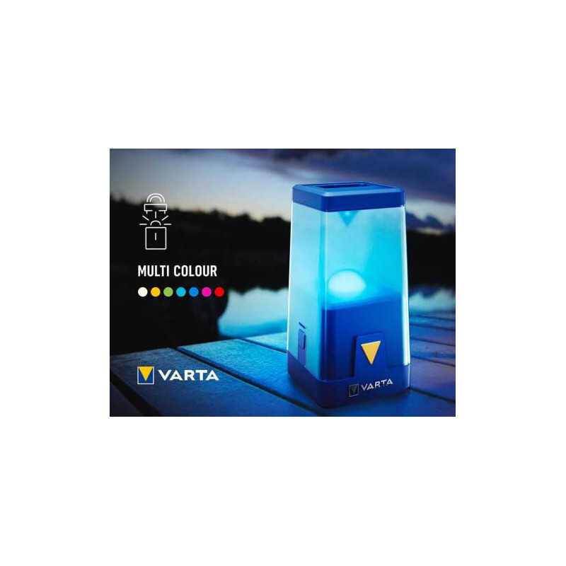 Torche Varta Camping Outdoor Ambiance L10 - 3xAA non inclu. 16666 101 111