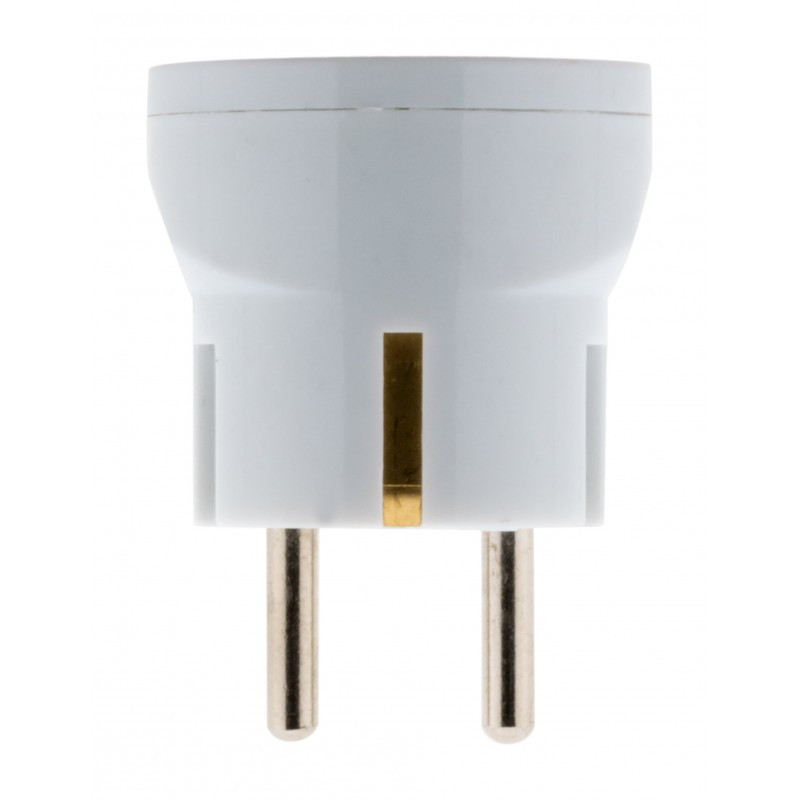 adaptateur voyage Italie (Femelle) / France (Male) 190748 - ADAPTITAFRA