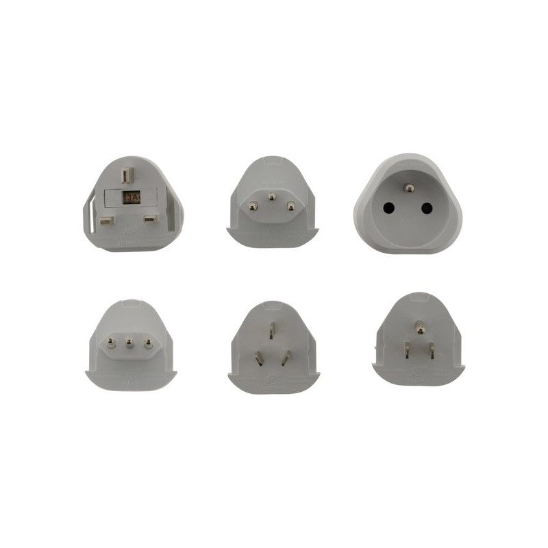 Adaptateur de voyage pour + de 100 pays avec une pochette de voyage offerte - 190778 - ADAPTUNIVER