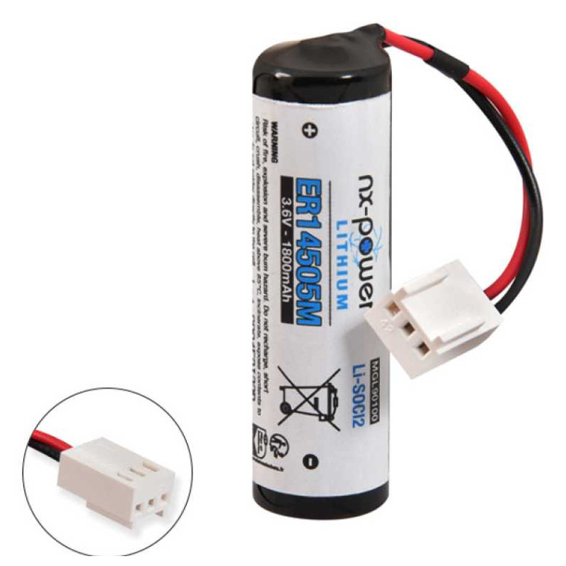 Montage alarme 1ER14505 Format R6 3.6V 1.8VAh ref 5152 - BATLI04