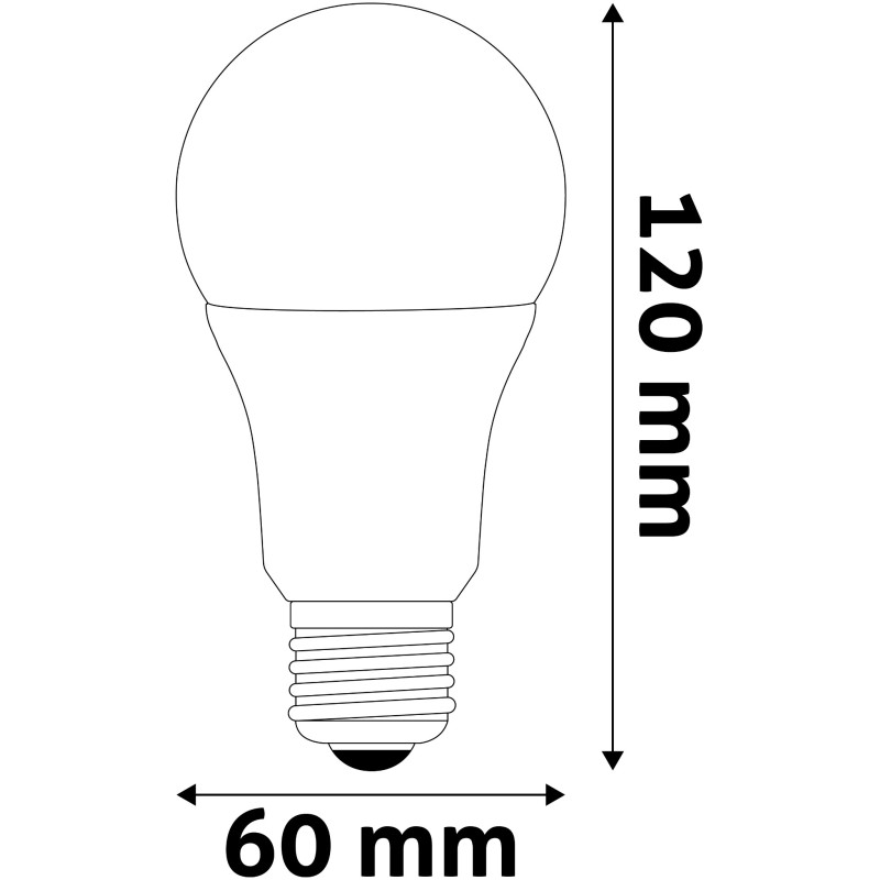 Ampoule AVIDE LED Globe G60 E27 BOITE DE 2 Ampoules - 13W - 1070lm - 4000K - 932101