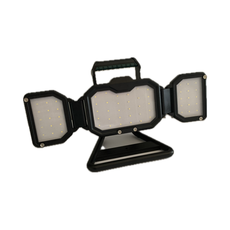 Lampe de Chantier rechargeable 2500Lm 25W modulable depliant usb inclus