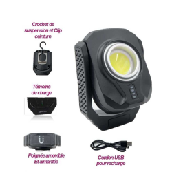 LAMPE DE TRAVAIL AIMANTE...