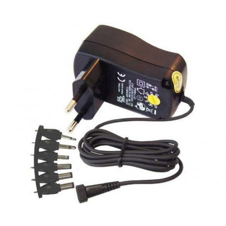 Alimentation/Transformateur universel 3-4.5-6-7.5-9-12v DC 1000MA 12VA