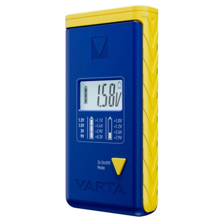 Testeur de piles Varta LCD piles incluses - 893 101 111