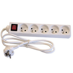 Bloc 5 Prises 16A blanc +...