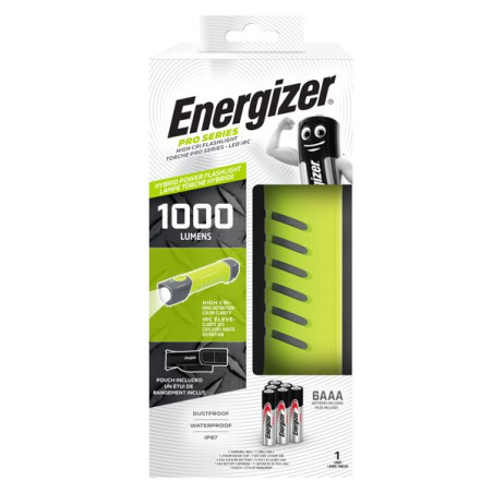 Torche Led Energizer Pro Medi Handled 6xAA et batt Li-ion inclus - LTENER448191 Torche Led Energizer Pro Medi Handled 6xAA et batt Li-ion inclus - LTENER448191