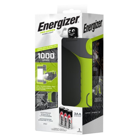 Torche Led Energizer Pro Inspection Worklight 3xAA et batt Li-ion inclus - LTENER448160 Torche Led Energizer Pro Inspection Worklight 3xAA et batt Li-ion inclus - LTENER448160