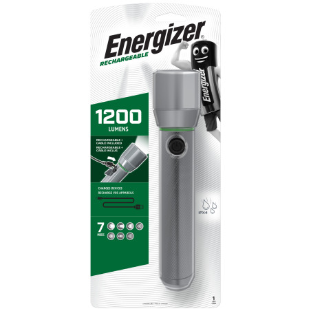 Torche Energizer Vision HD Focus Rechargeable-1200LM Torche Energizer Vision HD Focus Rechargeable-1200LM