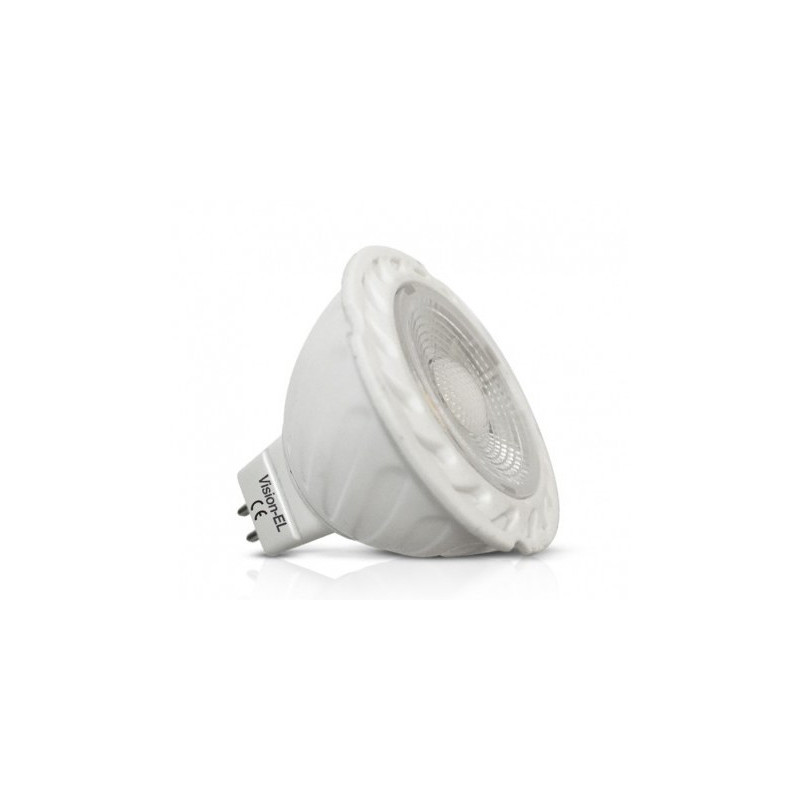 Ampoule LED - GU5.3 MR16 - 6W - 4000K - 75° - boite - 570Lm - Dim - EL-Vision 7867 - 775750