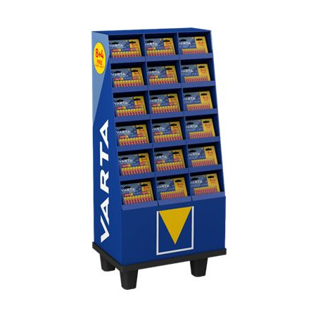 Box VARTA Longlife Max Power Gamme rouge 201 Blisters - AA et AAA 8+4 Gratuites