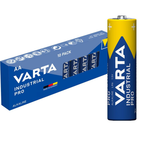 Pile Varta industrielle AA- 4006 211 111 - unitaire par boite de 10 piles Pile Varta industrielle AA- 4006 211 111 - unitaire par boite de 10 piles