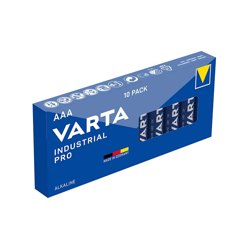 (Pack) Pile Varta industrielle AAA - 4003 211 111 - unitaire par boite de 10 piles