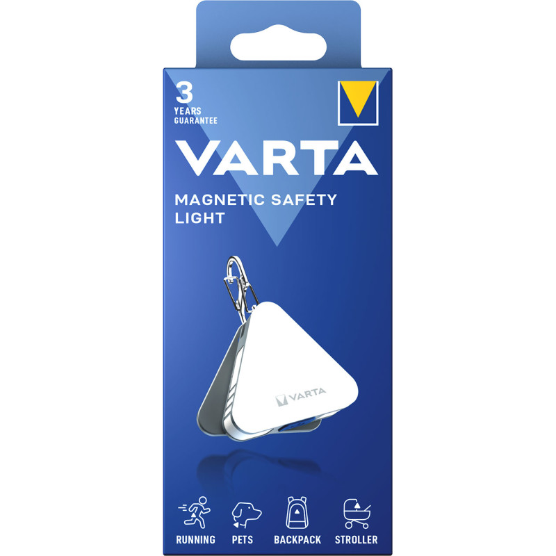 Torche Varta Led porte clé de sécurité magnetique 16621 101 421