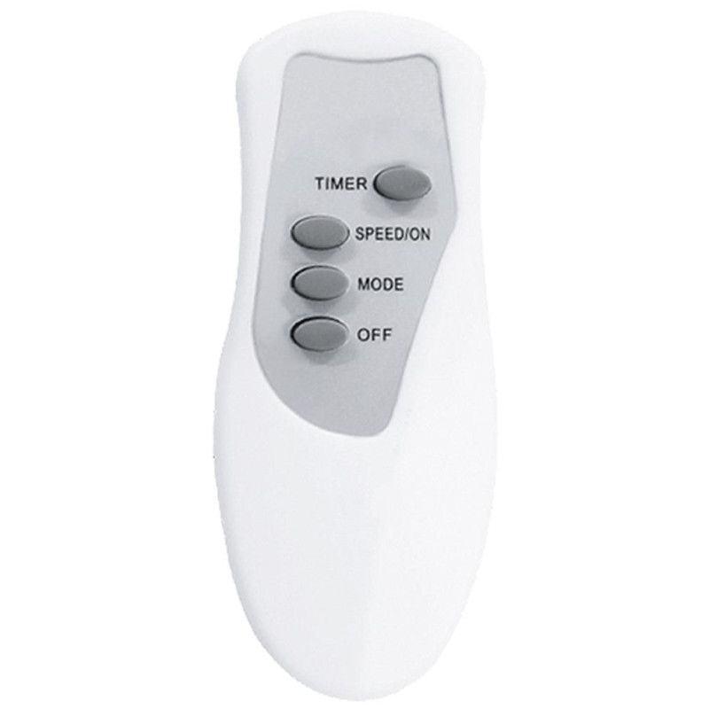 Ventilateur sur pied  blanc diam 43cm 44W et telecommande incluses