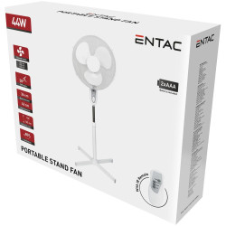 Ventilateur sur pied  blanc...