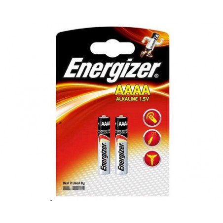 Pile alcaline AAAA Energizer LR61/E96 blister de 2 Pile alcaline AAAA Energizer LR61/E96 blister de 2