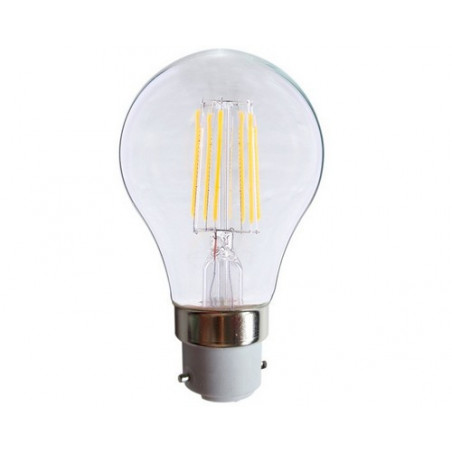 Ampoule LED COB Filament B22 bulb G60 - 8W - 2700K - El vision - 7140